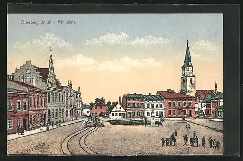 AK Oderberg, Blick auf den Ringplatz