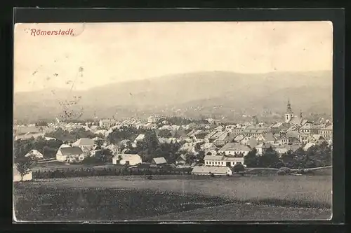 AK Römerstadt, Blick über die Stadt