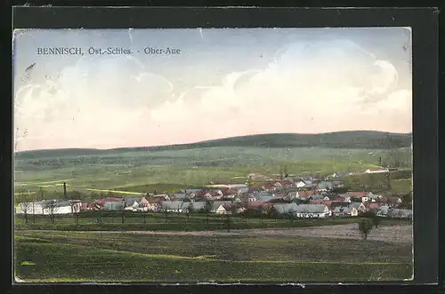 AK Bennisch, Blick auf die Ober-Aue