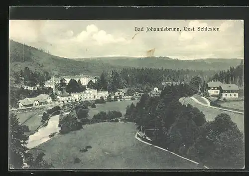 AK Bad Johannisbrunn /Oest.-Schlesien, Panorama