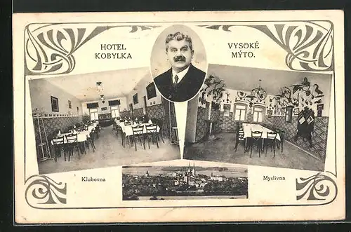 AK Vysoke Myto, Hotel Kobylka, Myslivna