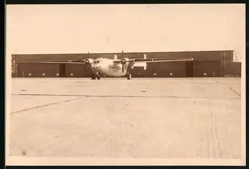 Fotografie Flugzeug Nord Noratlas, Frachtflugzeug der Luftwaffe