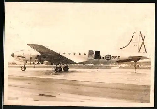 Fotografie Flugzeug Transportflugzeug der US Airforce