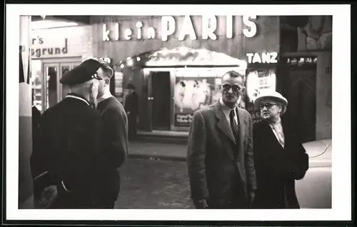 Fotografie Albin Müller, Hamburg, Ansicht Hamburg-St. Pauli, Tanzclub Klein Paris