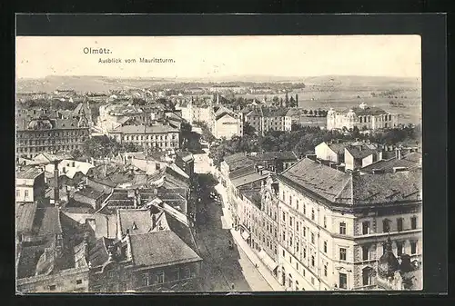 AK Olmütz, Ausblick vom Mauritzturm