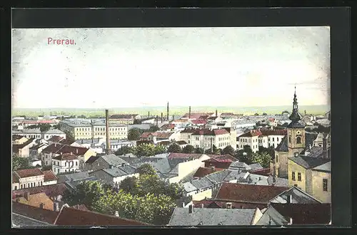 AK Prerau, Stadt von oben