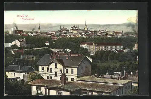AK Olmütz, Blick über die Stadt