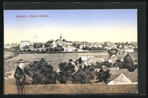 AK Bennisch /Österr.-Schles., Panorama