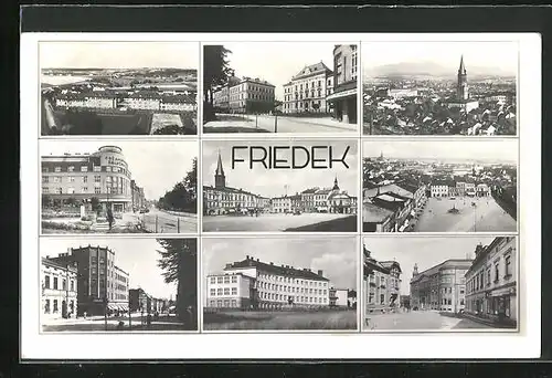 AK Friedek, Sehenswürdigkeiten der Stadt