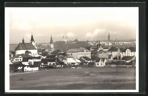 AK Mistek, Panorama mit Kirchen