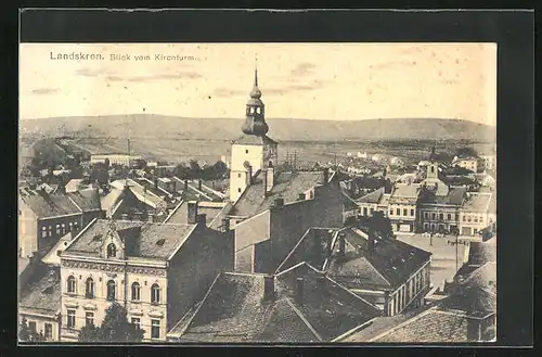 AK Landskron, Blick vom Kirchturm