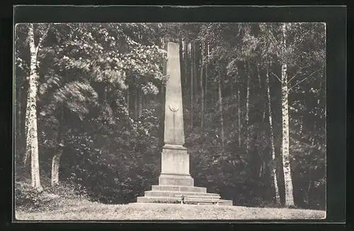 AK Brandeis (No) / Brandys (No), Pomnik Komenského pod Klopoty