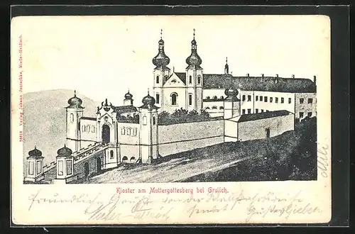Künstler-AK Grulich, Kloster am Muttergottesberg