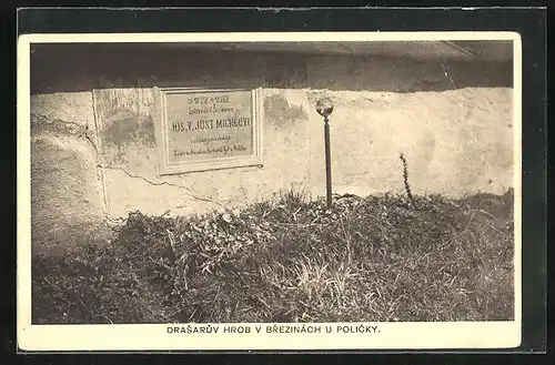 AK Breznia, Grabstätte von Jos. V. Just Michlcvi