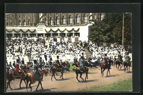 AK Kaiserhuldigungs-Festzug 1908