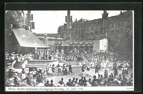 AK Kaiser-Jubiläums-Huldigungs-Festzug Juni 1908