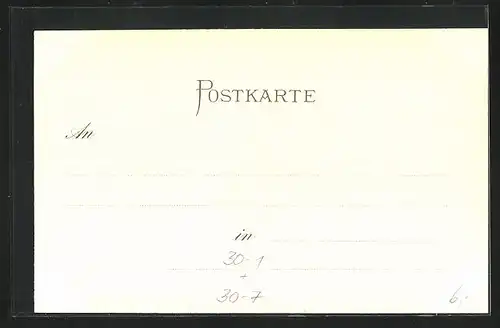 Lithographie 12. Infant.-Regiment, Marschkapelle in Uniform