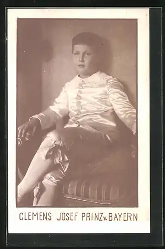 AK Clemens Josef Prinz von Bayern