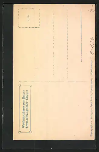 AK Herzog und Herzogin Ernst August zu Braunschweig und Lüneburg mit den beiden Prinzen