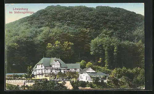 AK Königswinter, Hotel und Pension Löwenburgerhof im Siebengebirge