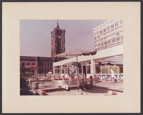 Fotomappe 17 Fotografien PGH Dallgow, Ansicht Berlin, Alexanderplatz, Fernsehturm, Rotes Rathaus, Schleuse Spreekanal