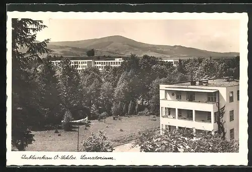 AK Jablunkau, Blick auf Sanatorium