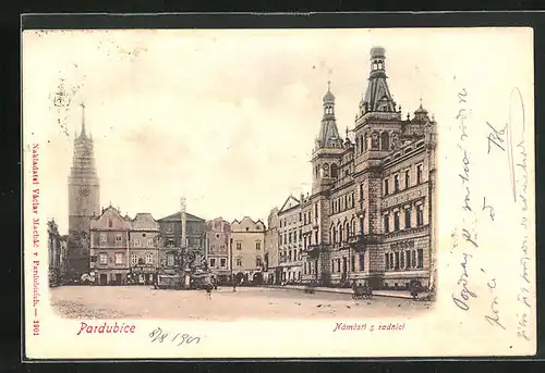 AK Pardubice, Namesti s radnici