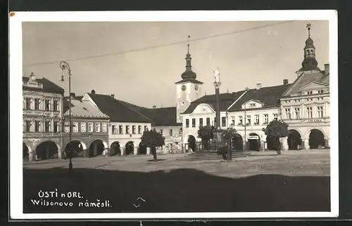 AK Usti n. Orl., Wilsonovo namesti
