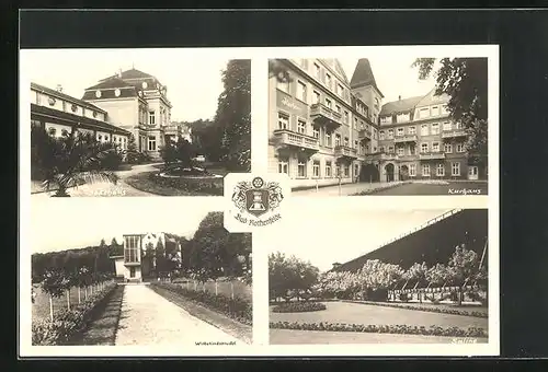 AK Bad Rothenfelde, Kurhaus, Badehaus, Saline