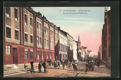 AK Euskirchen, Belebte Wilhelmstrasse