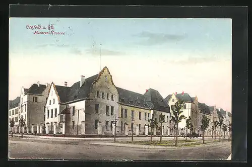 AK Crefeld a. Rh., Husaren-Kaserne