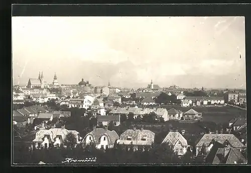 Foto-AK Kromeriz, Panorama