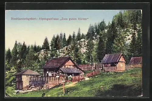 AK Mixnitz, Alpengasthaus Zum guten Hirten