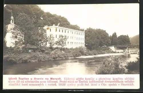 AK Lazne Teplice u Hranic, Výdatné zridlo kyselky