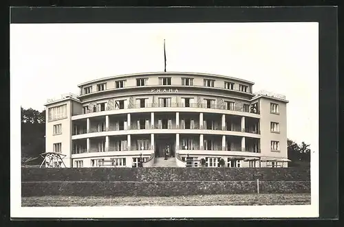 AK Lazne Teplice nad Becvou, Patisk zakázán