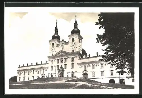 AK Olomouce-Sv. Kopecek, Blick zur Kirche