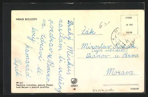 AK Hrad Bouzov, Panorama