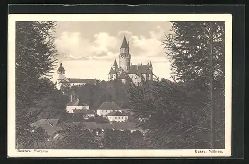 AK Bouzov / Busau, Panorama