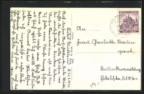 AK Bad Teplitz, Kurhäuser und Partien