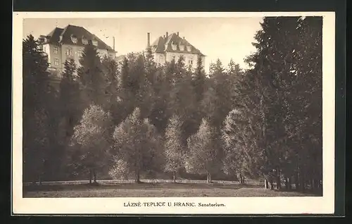 AK Lazne Teplice, Sanatorium