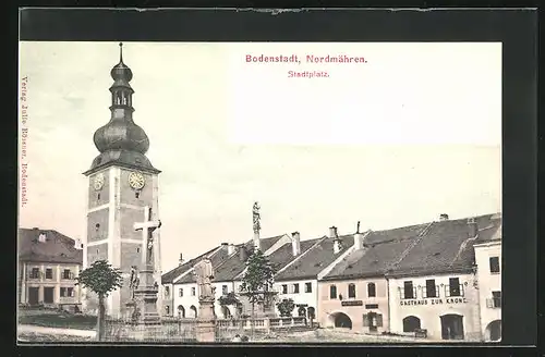 AK Bodenstadt, am Stadtplatz