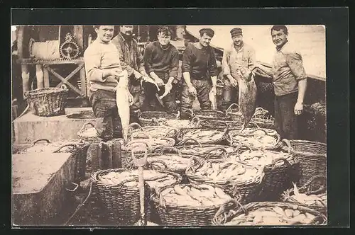 AK Fang an Bord eines Fischdampfers