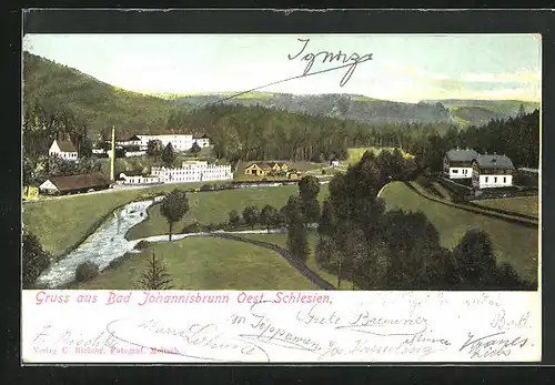 AK Bad Johannisbrunn, Totalansicht