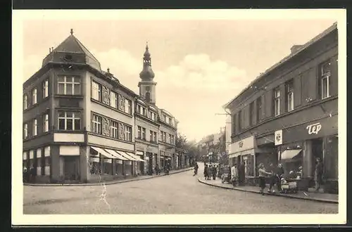 AK Ceská Trebová, Strassenansicht