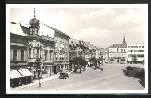 AK Hranice, Zerotinovo nam., auf dem Hauptplatz