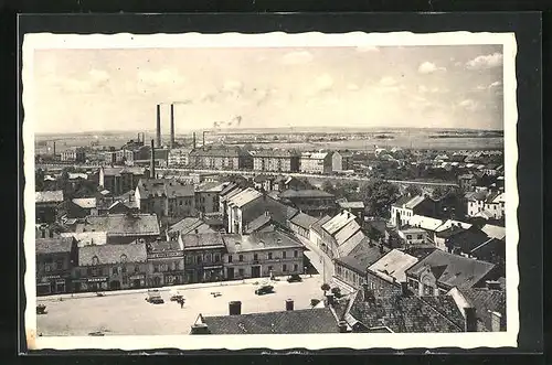 AK Prerov, Blick über die Dächer der gesamten Stadt