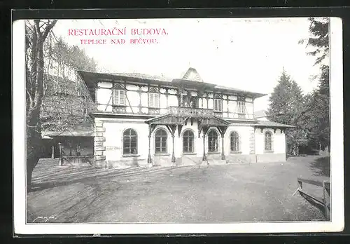 AK Teplice, Restauracni Budova