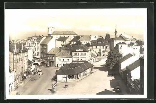 AK Prerov, Zerotinovo nam., Blick auf den Platz