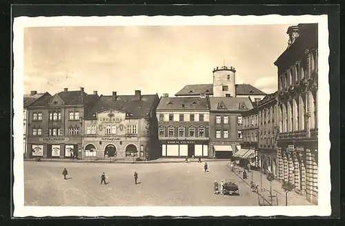 AK Prerau, Geschäfte auf dem Hauptplatz