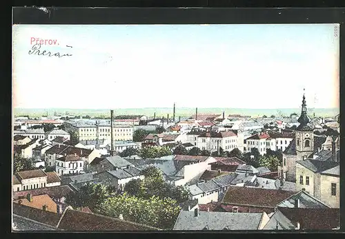 AK Prerov, Blick über die gesamte Stadt